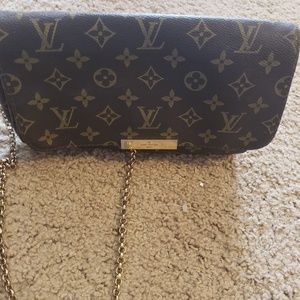 Monogram canvas cross body